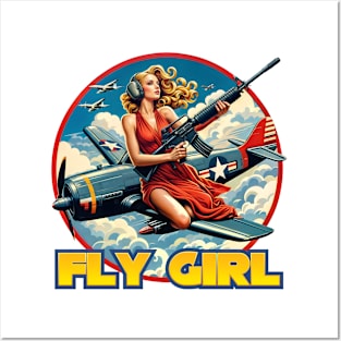 Fly Girl Posters and Art
